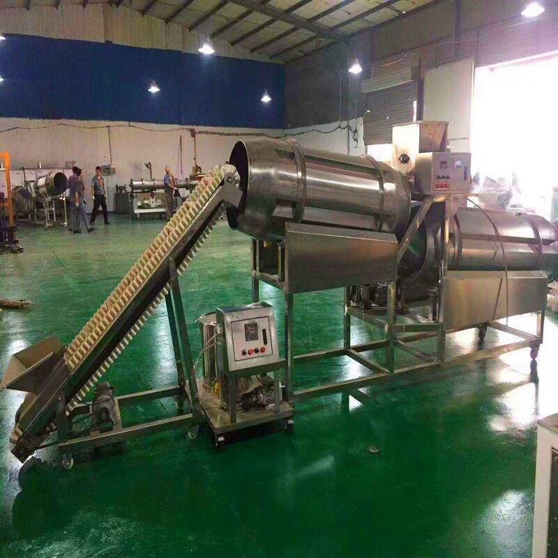 snack flavoring drum machine