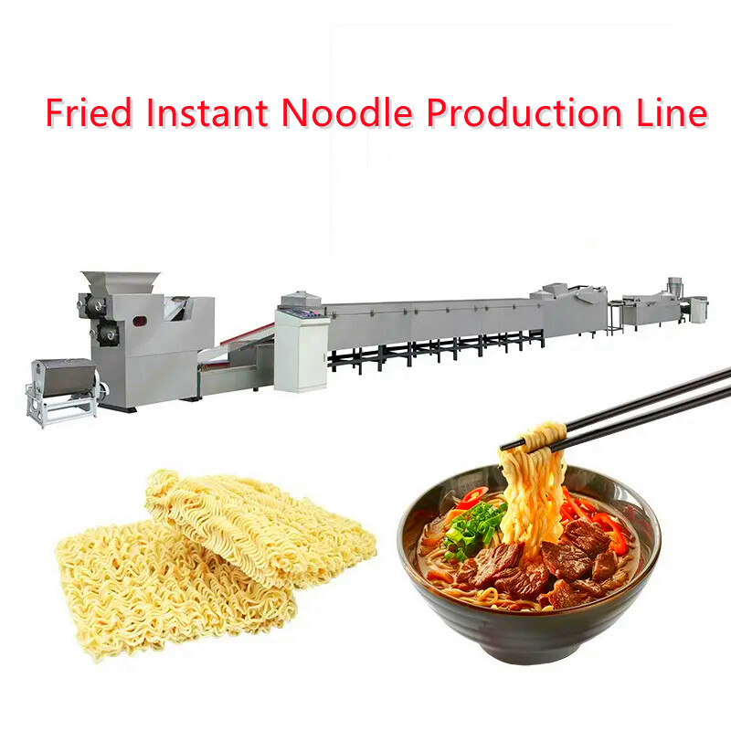 Gebratene Instant -Nudelproduktionslinie