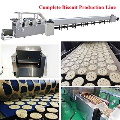 완전한 비스킷 생산 라인