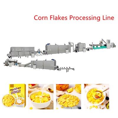 콘플레이크 가공 라인