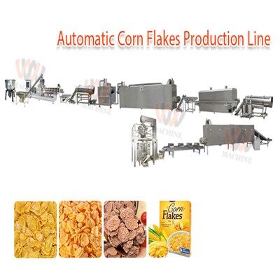 Produktionslinie Corn Flakes