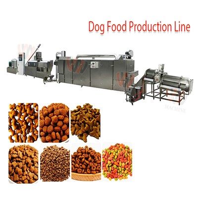 Produktionslinie für Hundefutter
