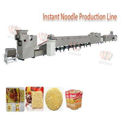 인스턴트 국수 생산 라인