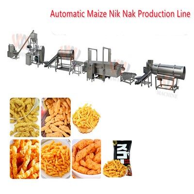 Nik Naks Produktionslinie