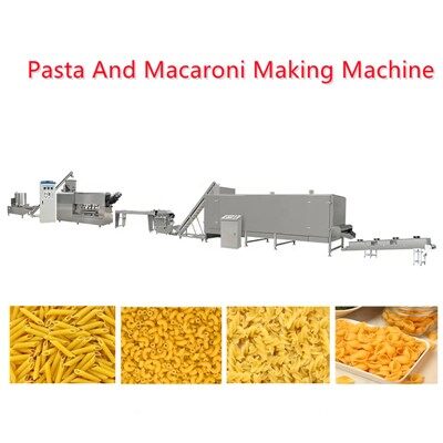 ماكينة صنع المعكرونة والمعكرونة