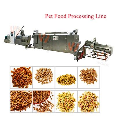 애완 동물 사료 가공 라인