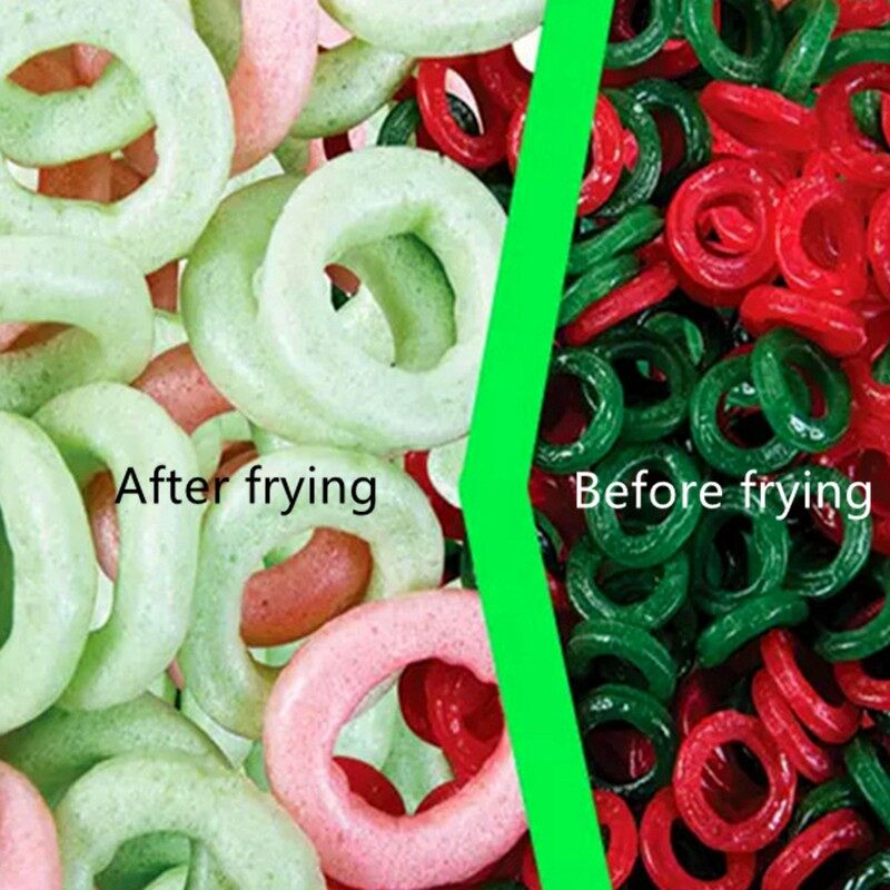 3D pellet frying machine