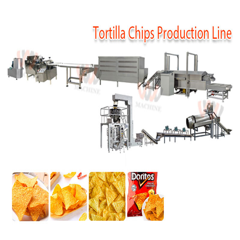 Tortilla Chips Produktionslinie