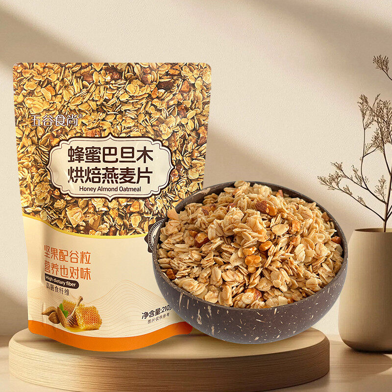 Oatmeal Instan Almond Madu