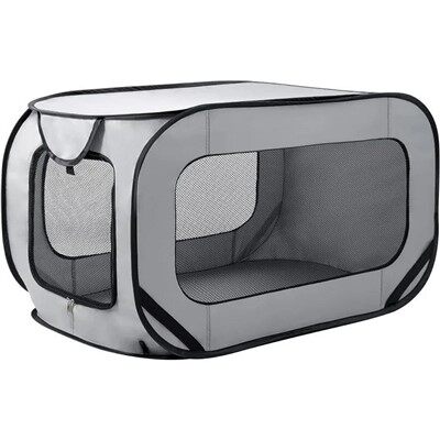 Cortul pentru animale de companie montat pe mașină