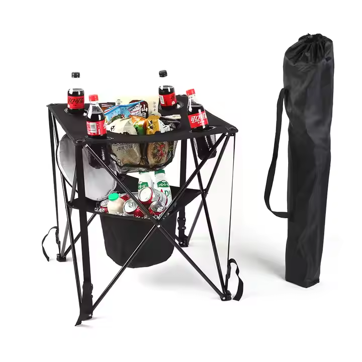 चौकोर बाहरी तह टेबल