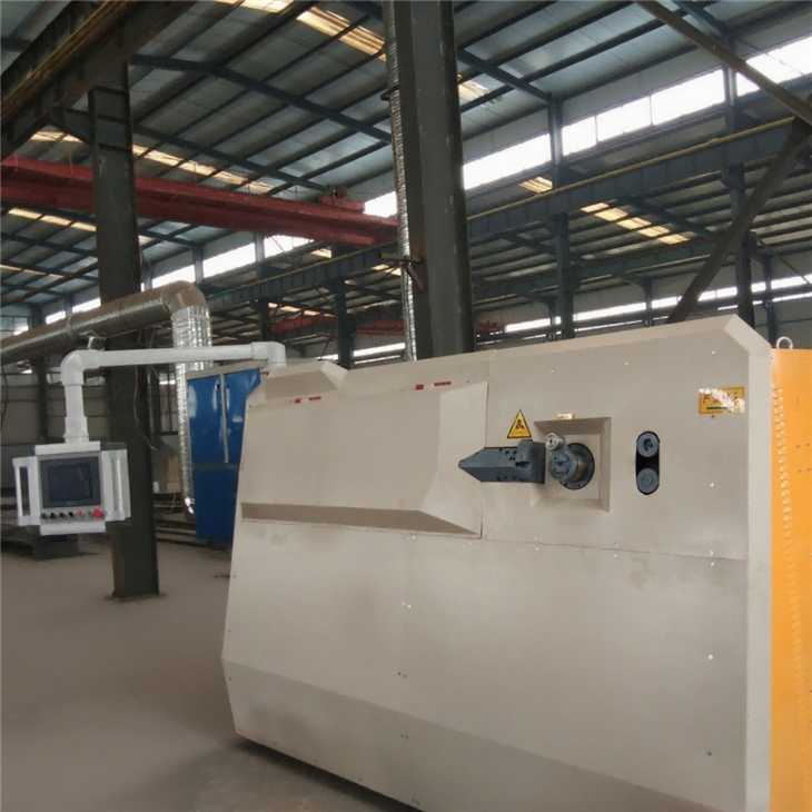 Machine de flexion et de bobinage de la barre en acier de pont