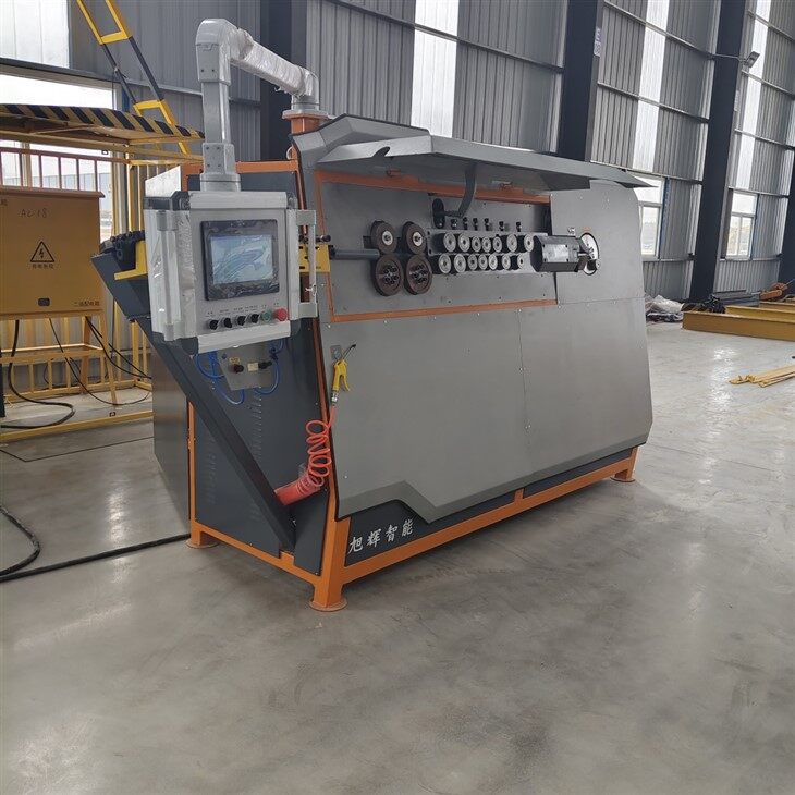 Teljesen automatikus acélrúd -hajlító integrált gép