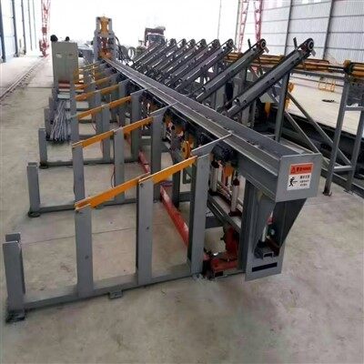 Línea de producción de cizallamiento de barra de acero CNC