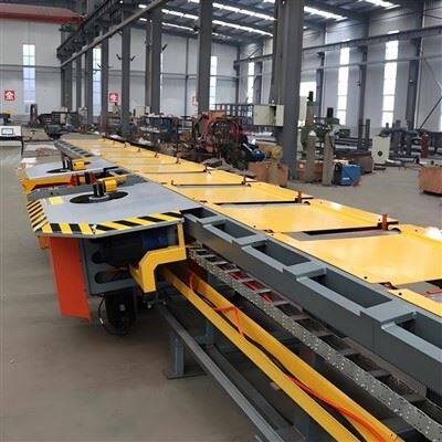 Centro horizontal de flexión y formación de barras de acero CNC