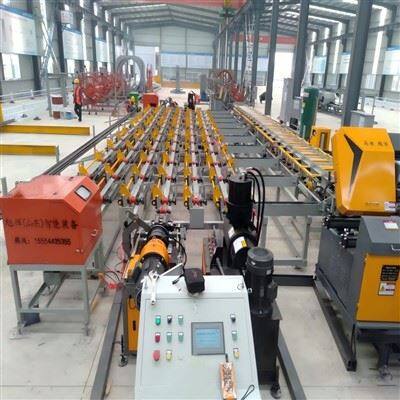 Acélrúd CNC fűrészhüvely huzalcsiszoló vonal