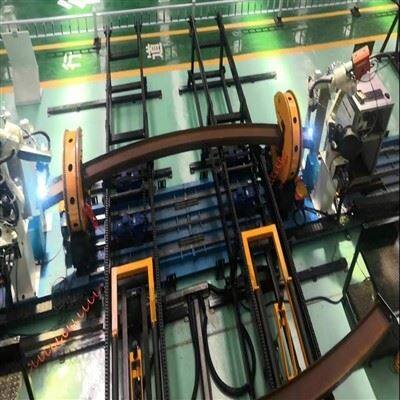 鋼形成機の生産ライン