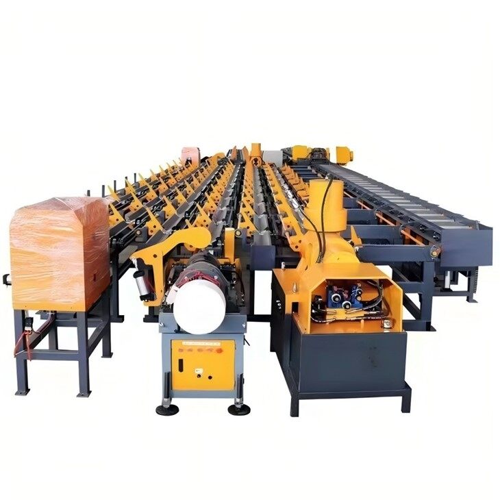 Integrierte Gewindeschleiflinie zum Schneiden von Stahlstangen