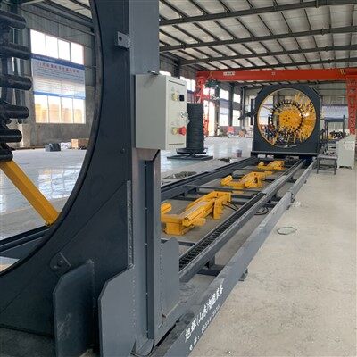 Betooni valav terasest puurirulli keevitusmasin