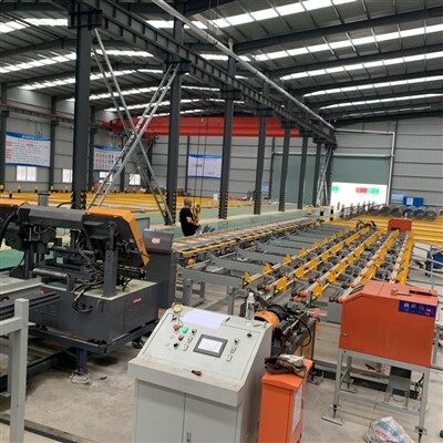 High Efficiency Energy Saving Sawing Threading Line