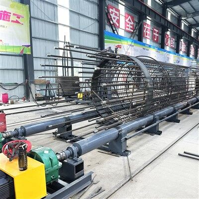 Máquina de bobinado de jaula de acero totalmente automática inteligente