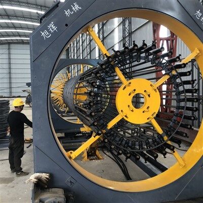 Máquina de soldadura de rodillos de jaula de acero de pila