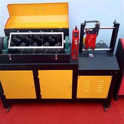 Steel ba redresman ak koupe estasyon