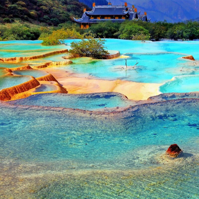 Chengdu jiuzhaigou 5- Ημέρα High-Speed ​​Train Tour