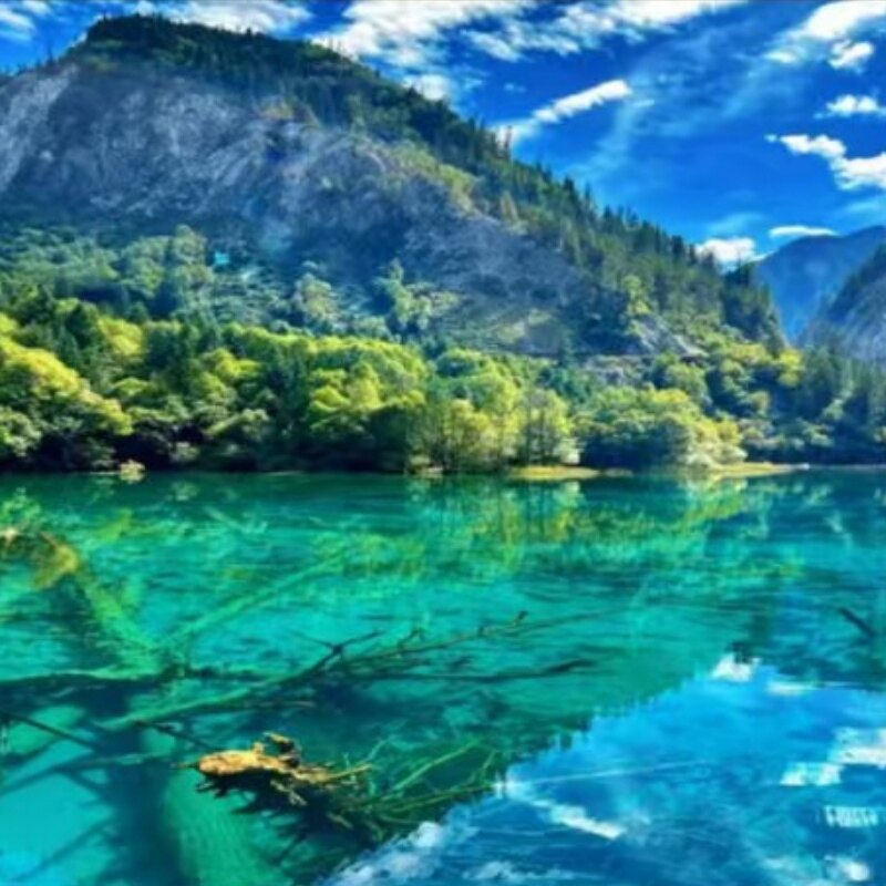 Τουριστική διαδρομή Jiuzaigou