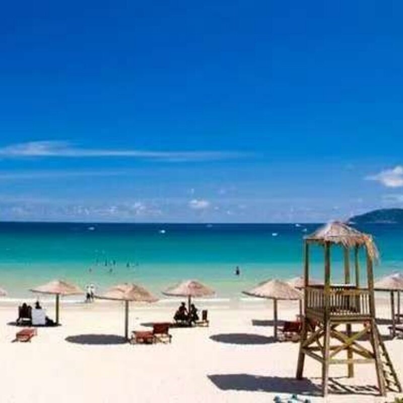 Rundturflygplan från Haikou till Sanya