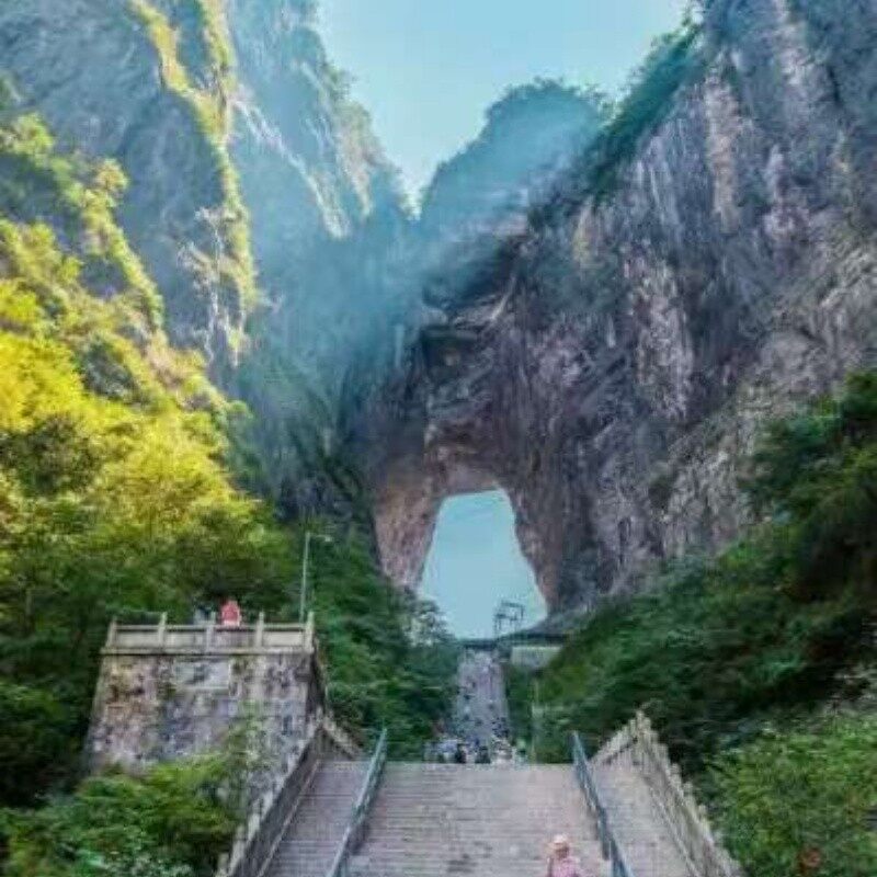 Three Thousand Peaks in Zhangjiajie's Core Scenic Area, China