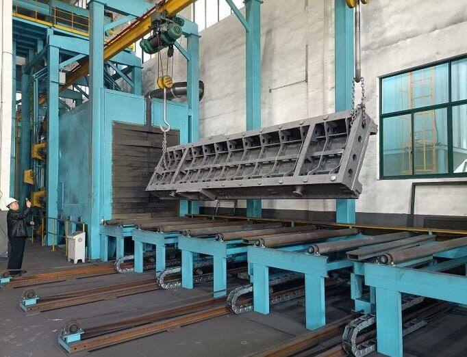 Shot Blasting Machine For Casting factory
