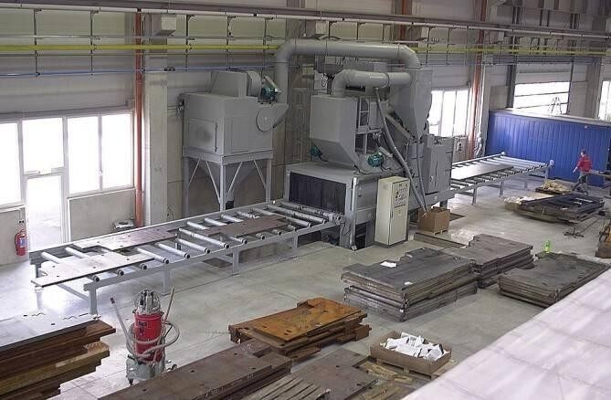 Aluminum Formwork Shot Blasting Machine suppliers