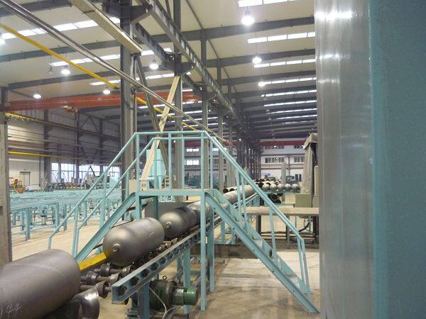 Gas cylinder palletizing robot