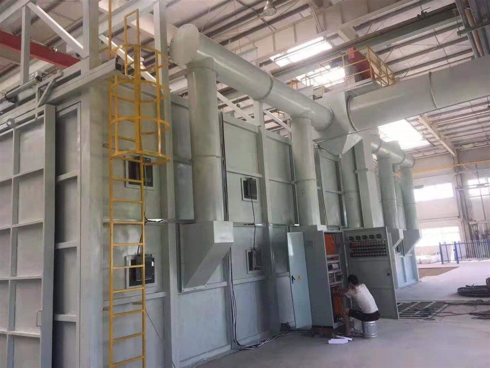 مکینیکل ری سائیکلنگ سینڈ بلاسٹنگ روم