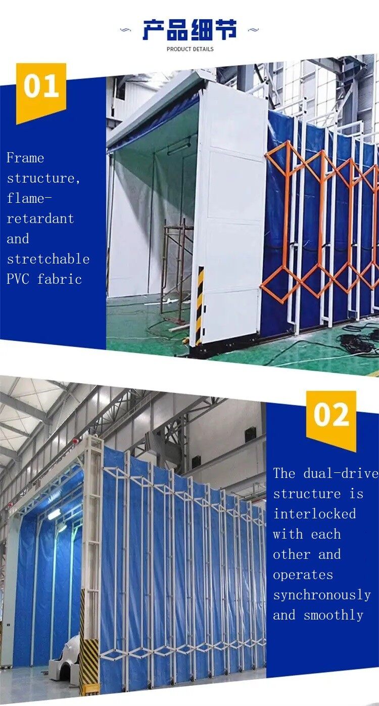 Retractable Spray Booth factory