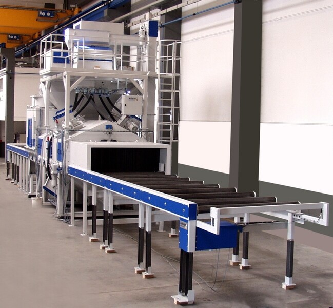 Machine ya Blasting ya Roller Shot .