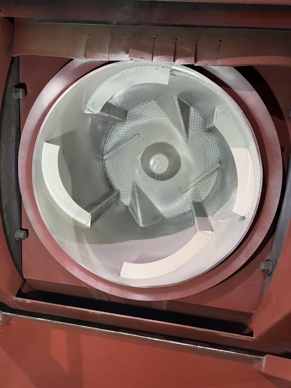 Small Inclined Drum Shot Blasting Machine factory