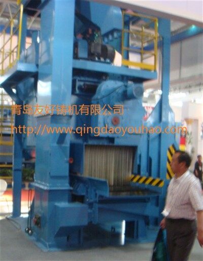 침대 유형 샷 블라스팅 머신