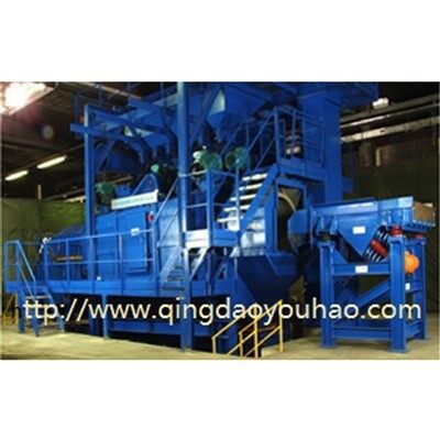 Continuous Crawler Shot Blasting Machine