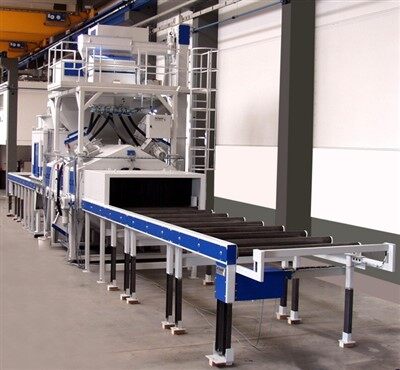 롤러 샷 블라스팅 머신