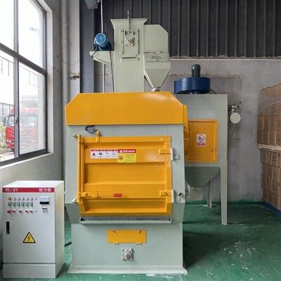 고무 크롤러 샷 블라스팅 머신