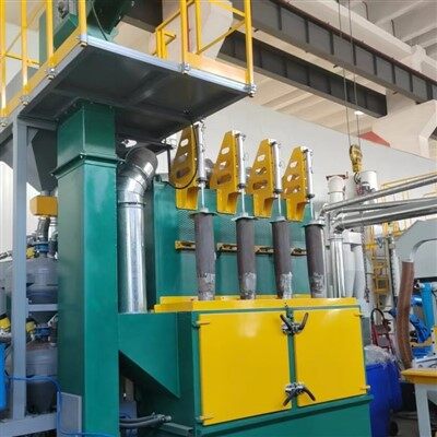 Shell cleaning machine