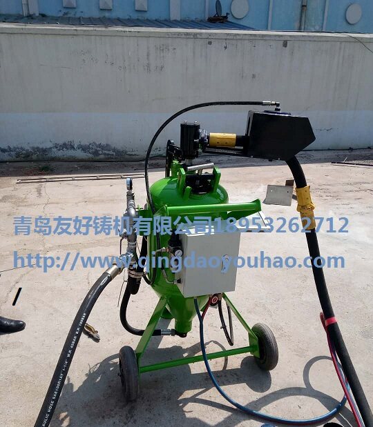 Cecair - mesin sandblasting campuran gas