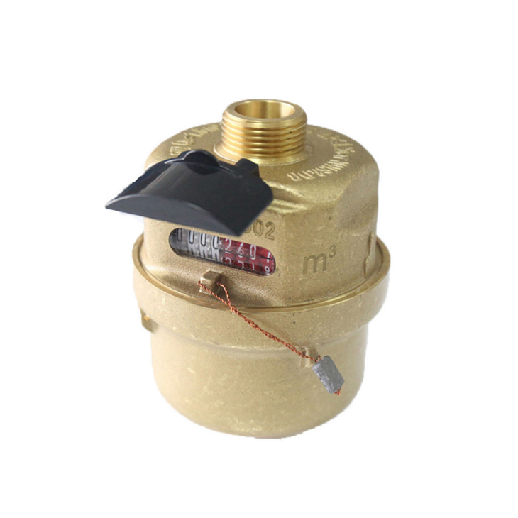 Brass Volumetric Rotary Piston Water Meter factory