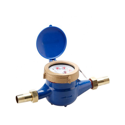 Messinggehäuse-Nass-Mehrstrahl-Wasserzähler