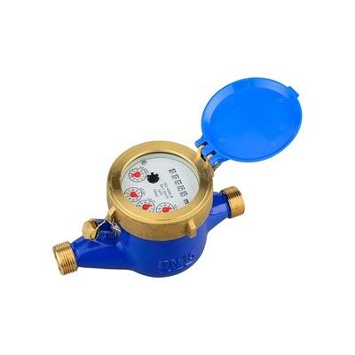 Brass Shell Dry Type Multi Jet Water Meter