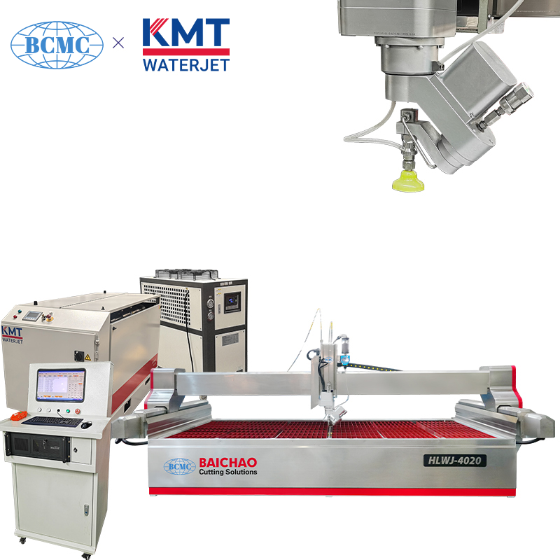 Mașină de tăiat cu jet de apă cu 5 axe