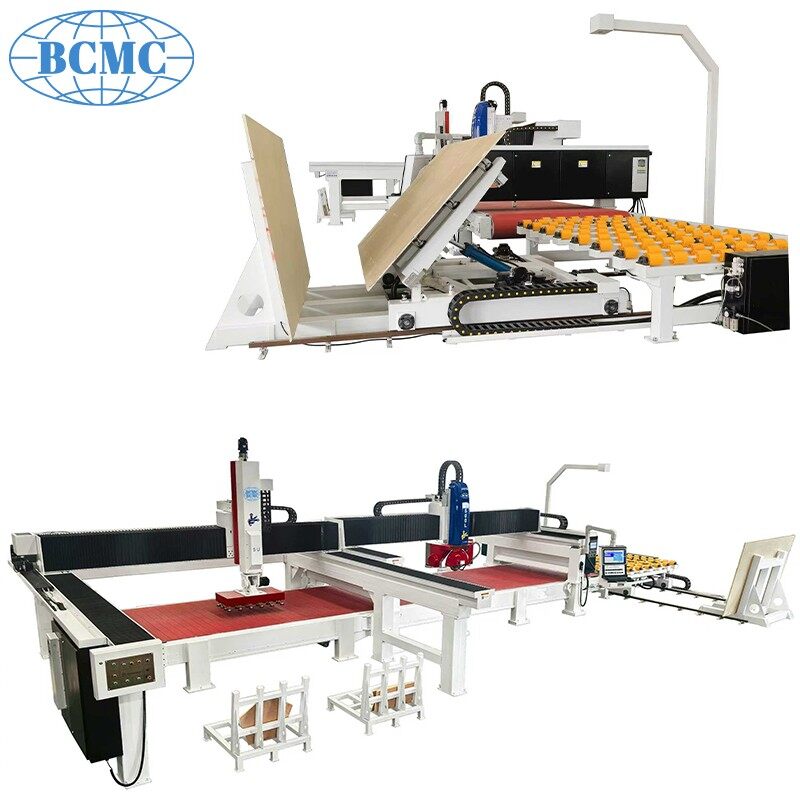 Automatická CNC mostová pila Linka