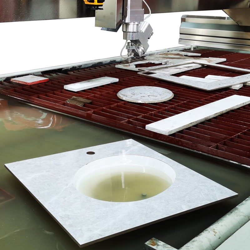 China 5 Axis CNC Water Jet Cutting Machines high quality